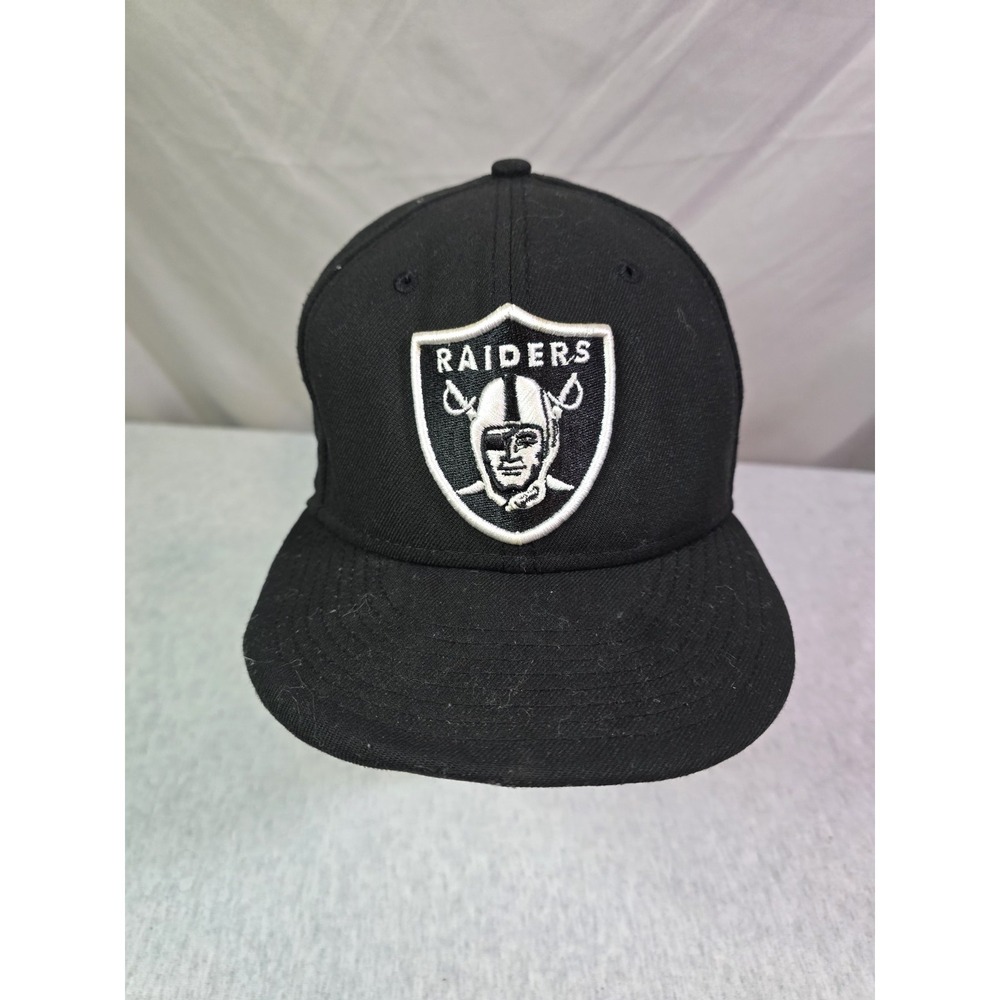 Oakland Raiders American Needle Fitted Hat Logo Black Gray one‎ size Oceanside